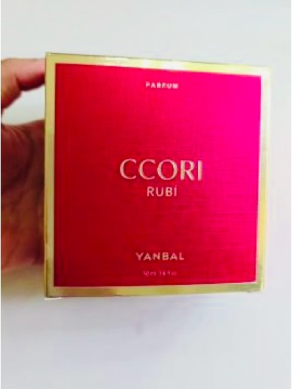 Ccori Rubí Parfum - Vibrant Red Women's Fragrance